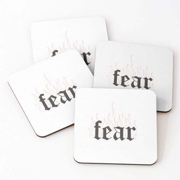 Item preview, Fear (Flames / Word) designed and sold by Amidala-designs.