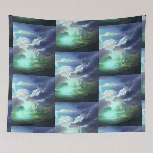 Item preview, Abstract Cotton Candy Clouds designed and sold by Designspot2020.