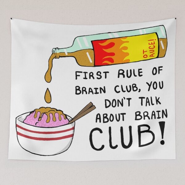 Item preview, iZombie - Brain Club designed and sold by LGFlashDesigns.
