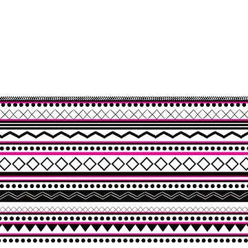 Artwork thumbnail, Pink Patterny by Inaroda