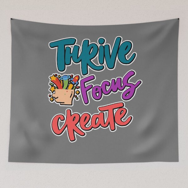 Item preview, Artists Positive resolutions Thrive Focus Create designed and sold by AEROSPACE-IND.