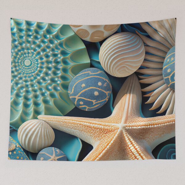 Item preview, Sea creatures and Beach Pebbles designed and sold by Fitbys.