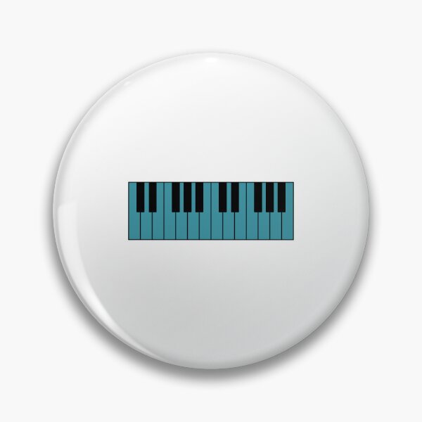 Item preview, Piano keyboard teal designed and sold by Inspirationmotivation.