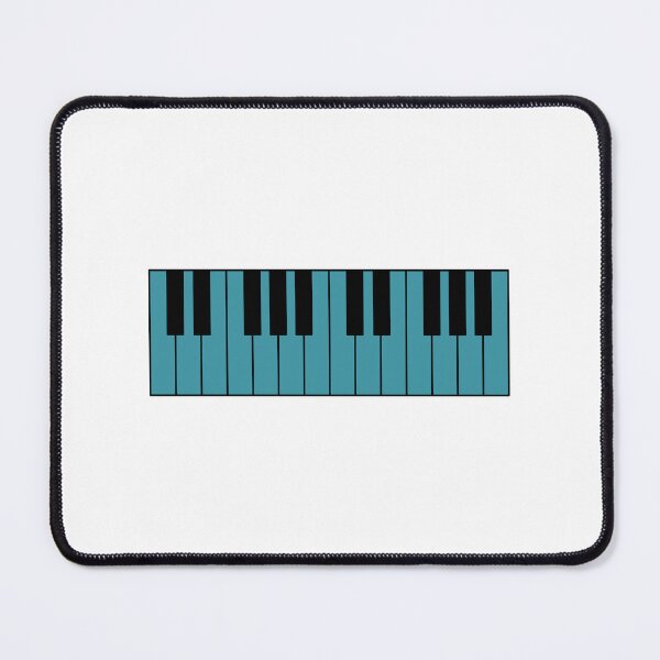 Item preview, Piano keyboard teal designed and sold by Inspirationmotivation.
