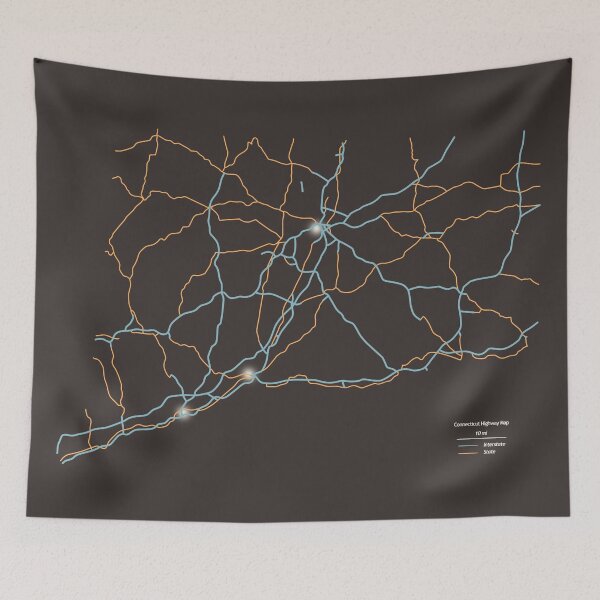 Item preview, Connecticut Highways designed and sold by FinlayMcNevin.