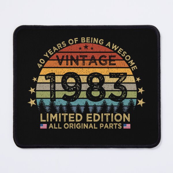 Item preview, 40th Birthday Vintage 1983 Limited Edition Patriotic All Original Parts designed and sold by cssdru.