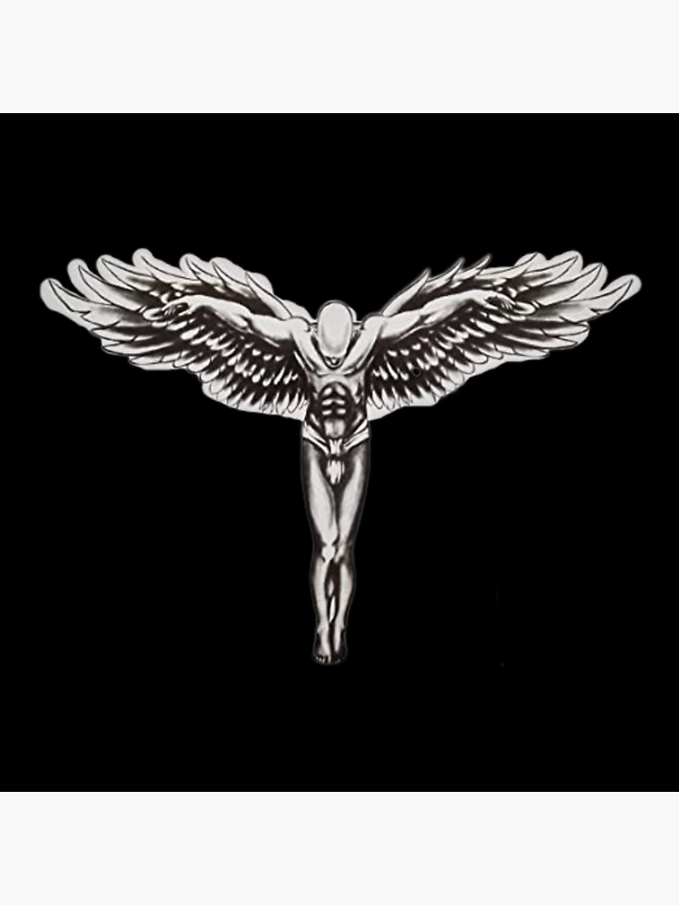 ★22SS★【BADINBAD】★DAVID ANGEL LOGO SLEEV.E★ David Beckham Guardian Angel Tattoo