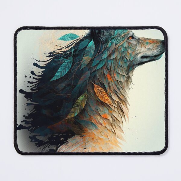 Item preview, the wolf designed and sold by Ahmed farouk.