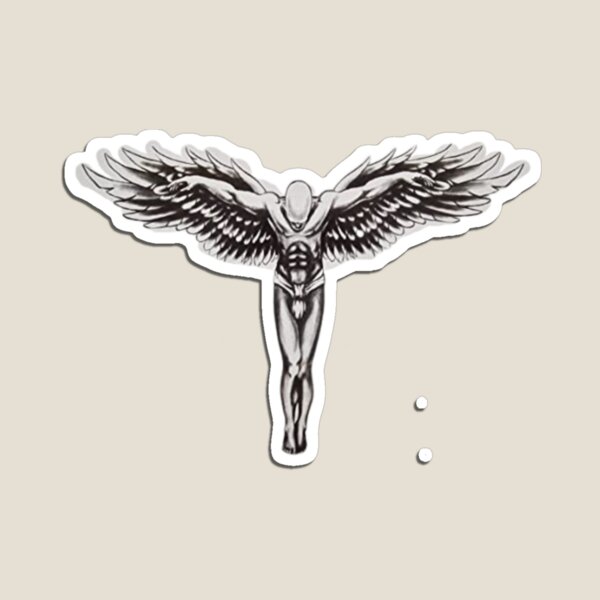 ★22SS★【BADINBAD】★DAVID ANGEL LOGO SLEEV.E★ David Beckham Guardian Angel Tattoo