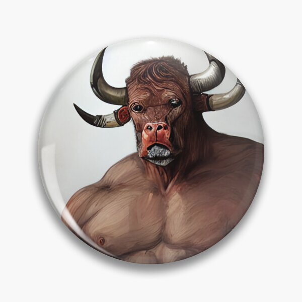 Item preview, Bull man designed and sold by Cryptobowdy.