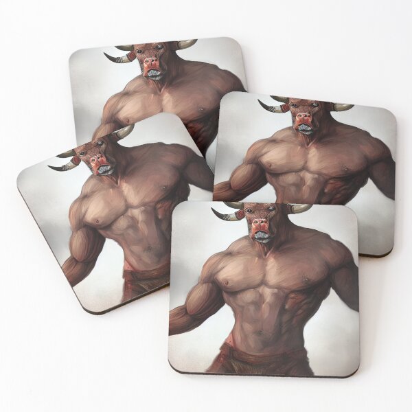 Item preview, Bull man designed and sold by Cryptobowdy.