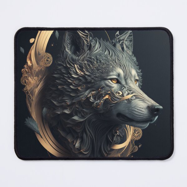 Item preview, the wolf designed and sold by Ahmed farouk.
