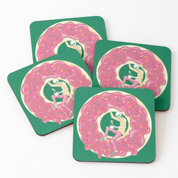 Item preview, Donut And Coffee designed and sold by Allan Dolloso.