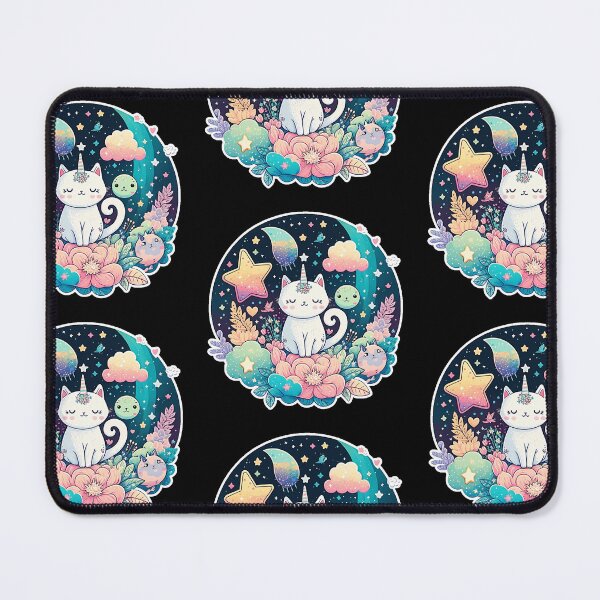 Item preview, Unicorn Cat Wonderland Night designed and sold by Black-Glove.