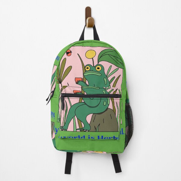 Item preview, - by Juliet’s Acmegifts, Juliet thomas! Cool frogs graphic- my world is herba designed and sold by Juliet Thomas.
