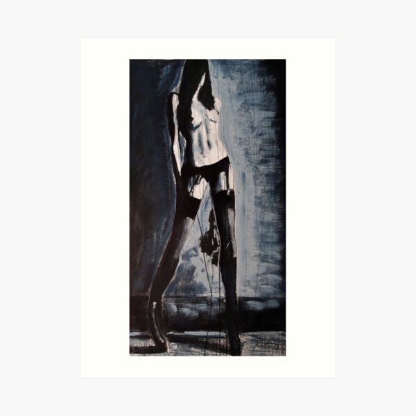 Black Roses Art Print