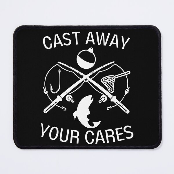 Item preview, Cast Away your Cares designed and sold by BluePlanetMerch.