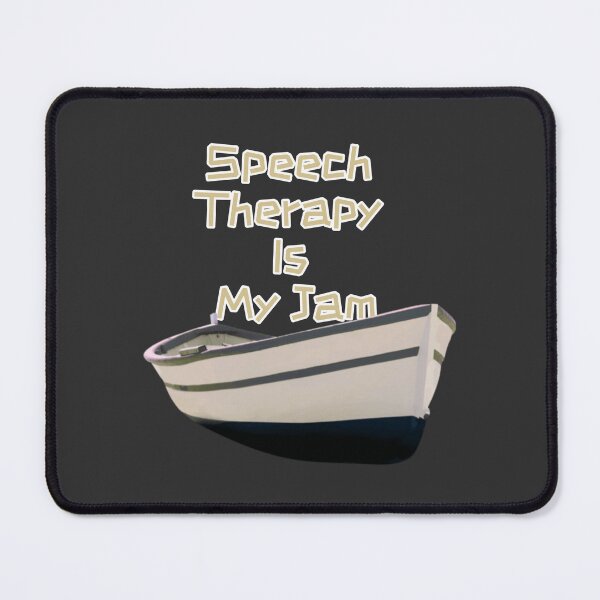 Aperçu de l'œuvre Speech Therapy Is My Jam. créée et vendue par Raplove.