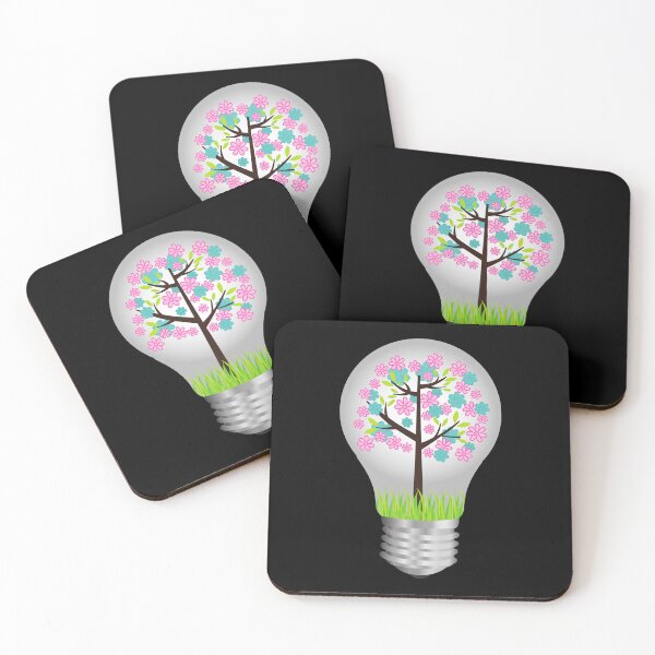 Item preview, Light Bulb with Yellow Flowers designed and sold by gramizzia.