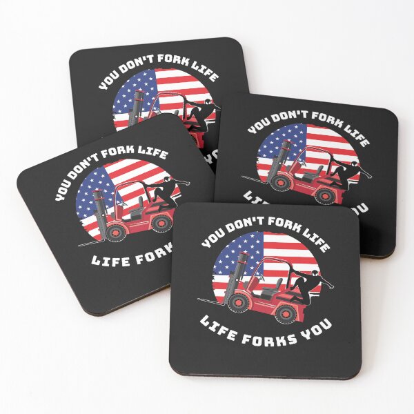 Item preview, Forklift Ninja, You Don't Fork Life Life Forks You RW designed and sold by TeamsterLife.