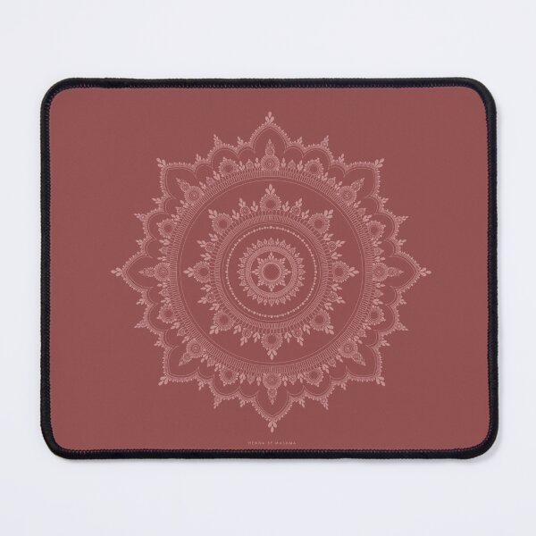 Item preview, Dusty rose pink henna mandala design by henna by Masuma designed and sold by HennabyMasumaB.