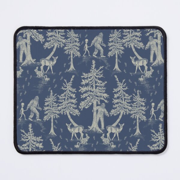 Item preview, Bigfoot & Friends in Dark Blue designed and sold by somecallmebeth.