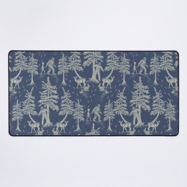 Item preview, Bigfoot & Friends in Dark Blue designed and sold by somecallmebeth.