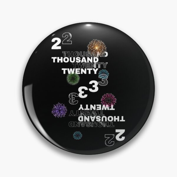 Item preview, 2023 fireworks - numbers and words black - colorful designed and sold by kikidu21.