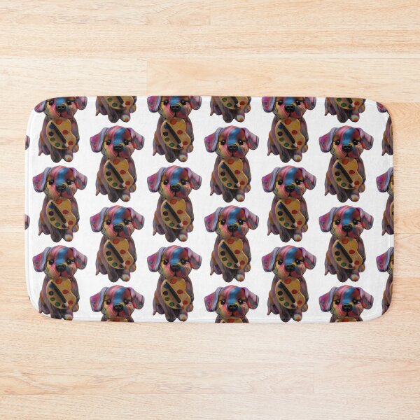 Item preview, Rainbow Art Puppy designed and sold by Jyl Hunt.
