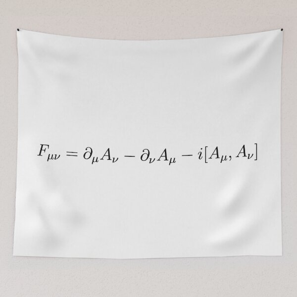 Item preview, Field strength of Yang-Mills theory, theoretical physics designed and sold by NoetherSym.