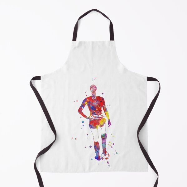 Item preview, Soccer player girl with ball designed and sold by Rosaliartbook.