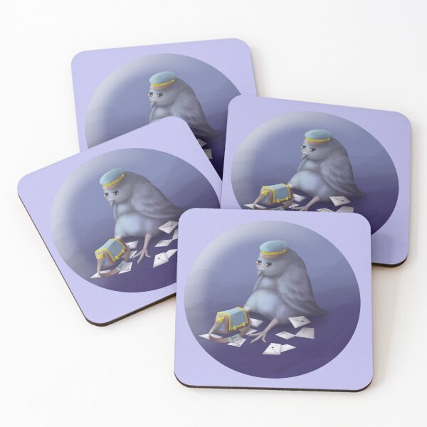 Item preview, Mail pigeon is tired... designed and sold by monksealmoon.