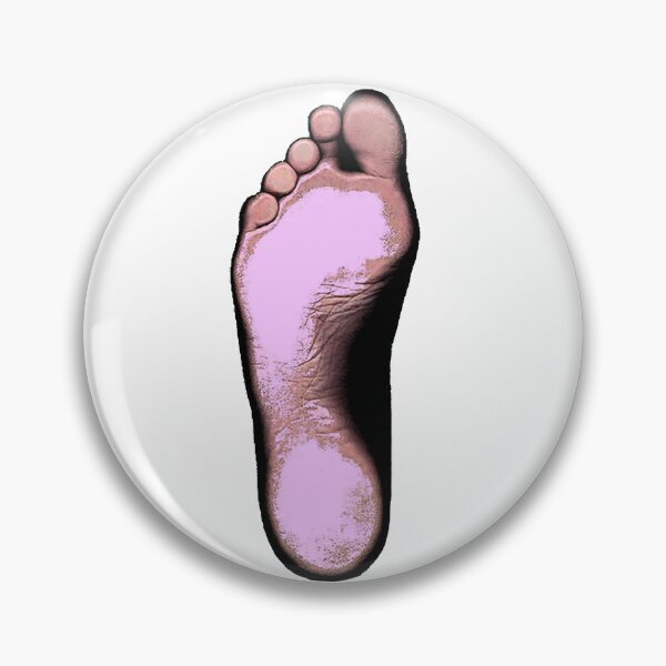Item preview, Pink foot in minimalist graphics designed and sold by WRECZ.
