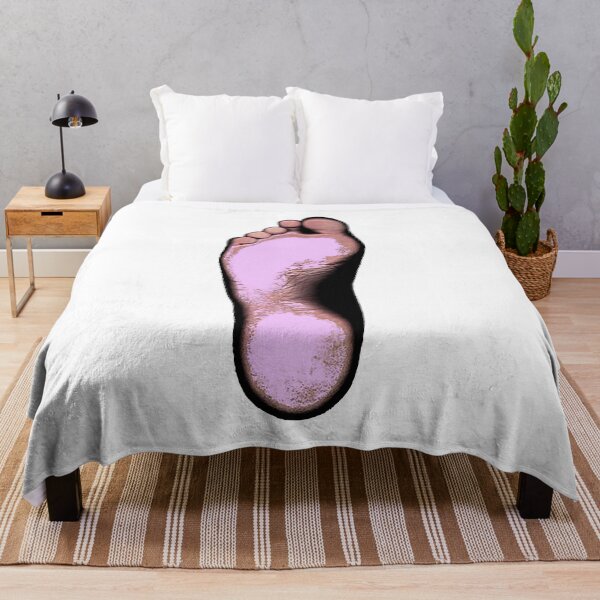 Item preview, Pink foot in minimalist graphics designed and sold by WRECZ.