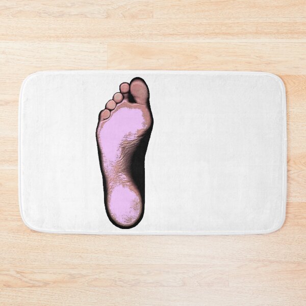 Item preview, Pink foot in minimalist graphics designed and sold by WRECZ.