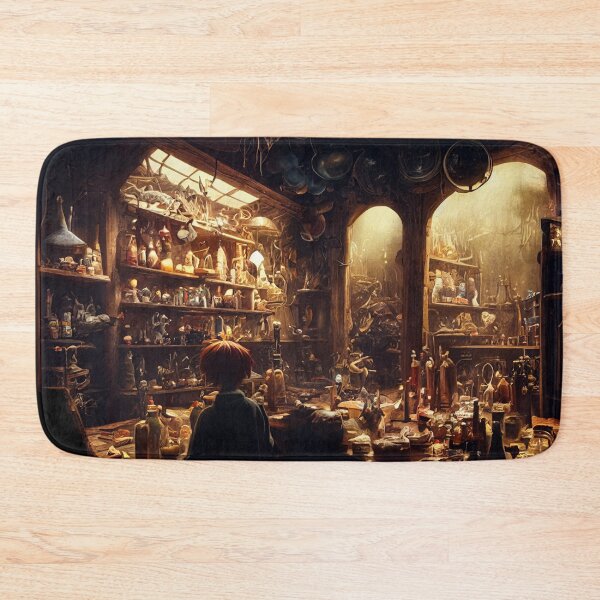 Item preview, Anime Style Messy Potion Shop 4 designed and sold by Styxiann.