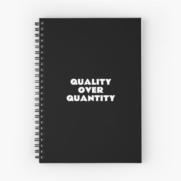 Item preview, Quality Over Quantity designed and sold by Inspirationmotivation.