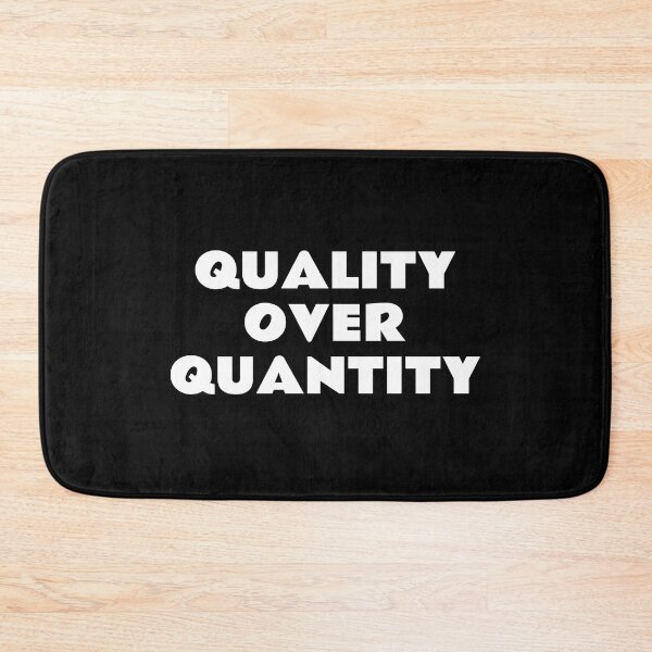 Item preview, Quality Over Quantity designed and sold by Inspirationmotivation.