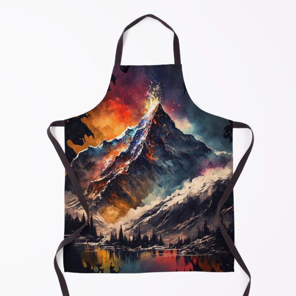 Artikelvorschau, SciFi Mountain - Midjourney entworfen und verkauft von BehindCoffee Co.