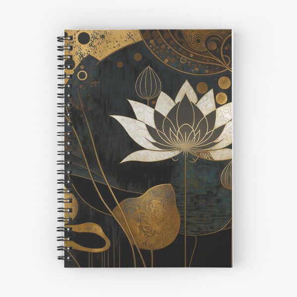 Item preview, flower and gold designed and sold by Kadhaf.