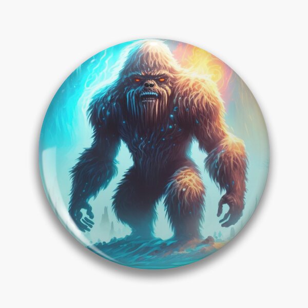 Item preview, Yeti, Abominable Snowman in the Neon Mountains designed and sold by VanKlin.