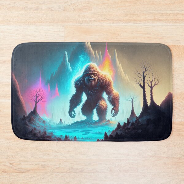 Item preview, Yeti, Abominable Snowman in the Neon Mountains designed and sold by VanKlin.