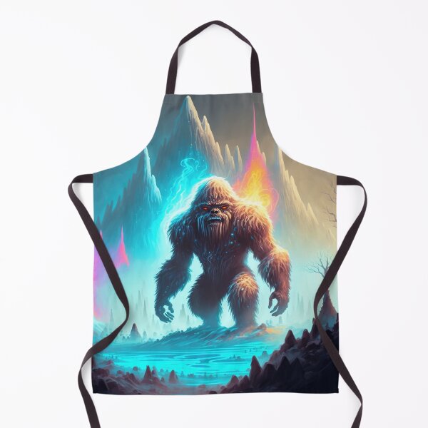 Item preview, Yeti, Abominable Snowman in the Neon Mountains designed and sold by VanKlin.