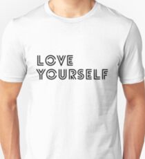 Camiseta ajustada BTS - amor a ti mismo