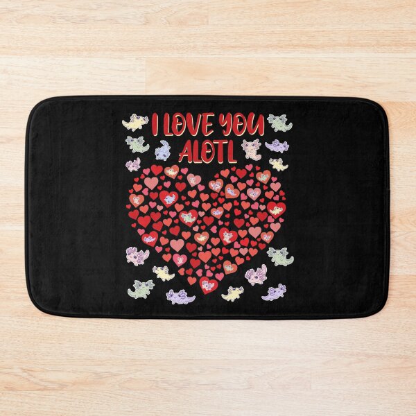 Item preview, Axolotls Heart Love You Alotl Valentine designed and sold by artfulnotebook.