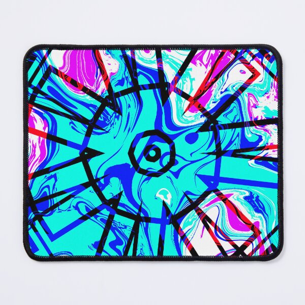 Item preview, Modern Swirly Geometric designed and sold by drape-island.