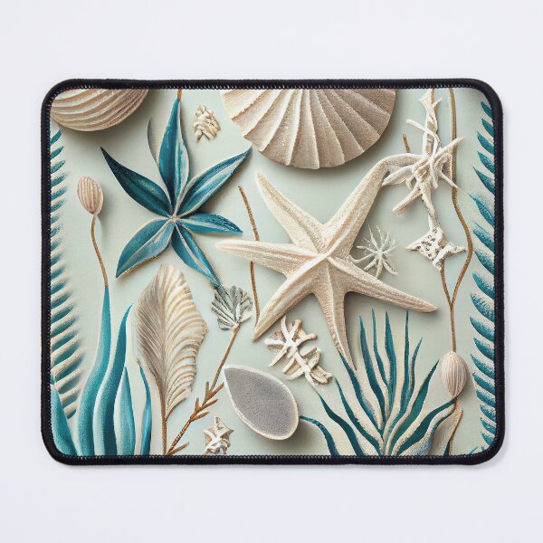 Item preview, Seashells and Beach Flora designed and sold by Fitbys.