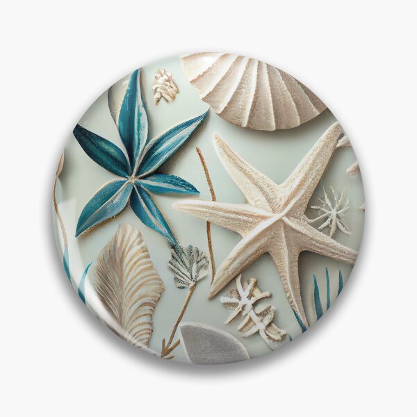 Item preview, Seashells and Beach Flora designed and sold by Fitbys.