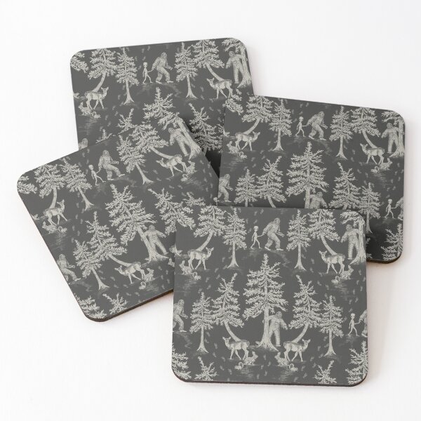 Item preview, Charcoal Gray Bigfoot & Friends designed and sold by somecallmebeth.