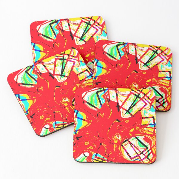 Item preview, Modern Swirly Geometric designed and sold by drape-island.